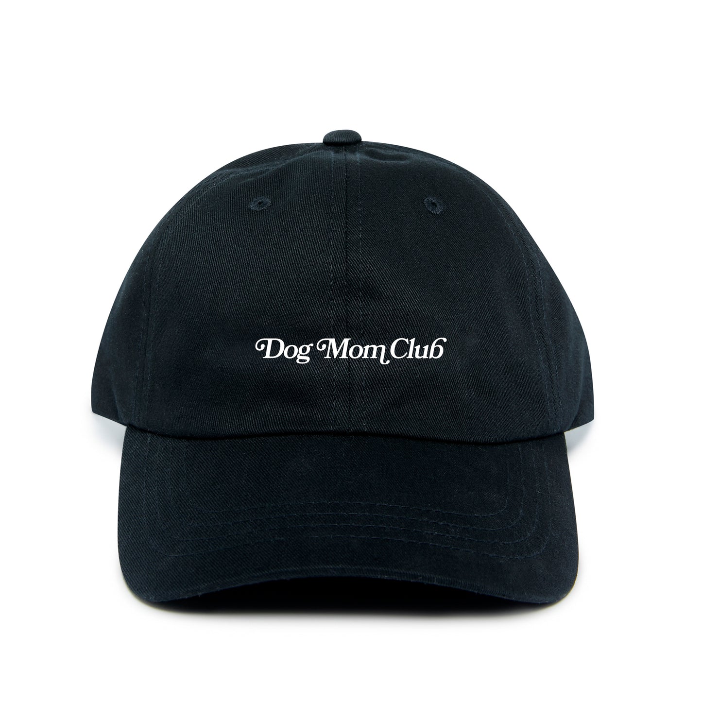 Dog Mom Club Hat - Black