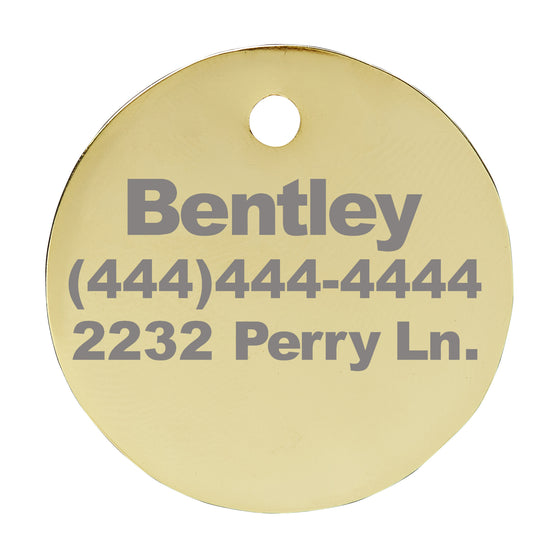 Donut dog sales tag