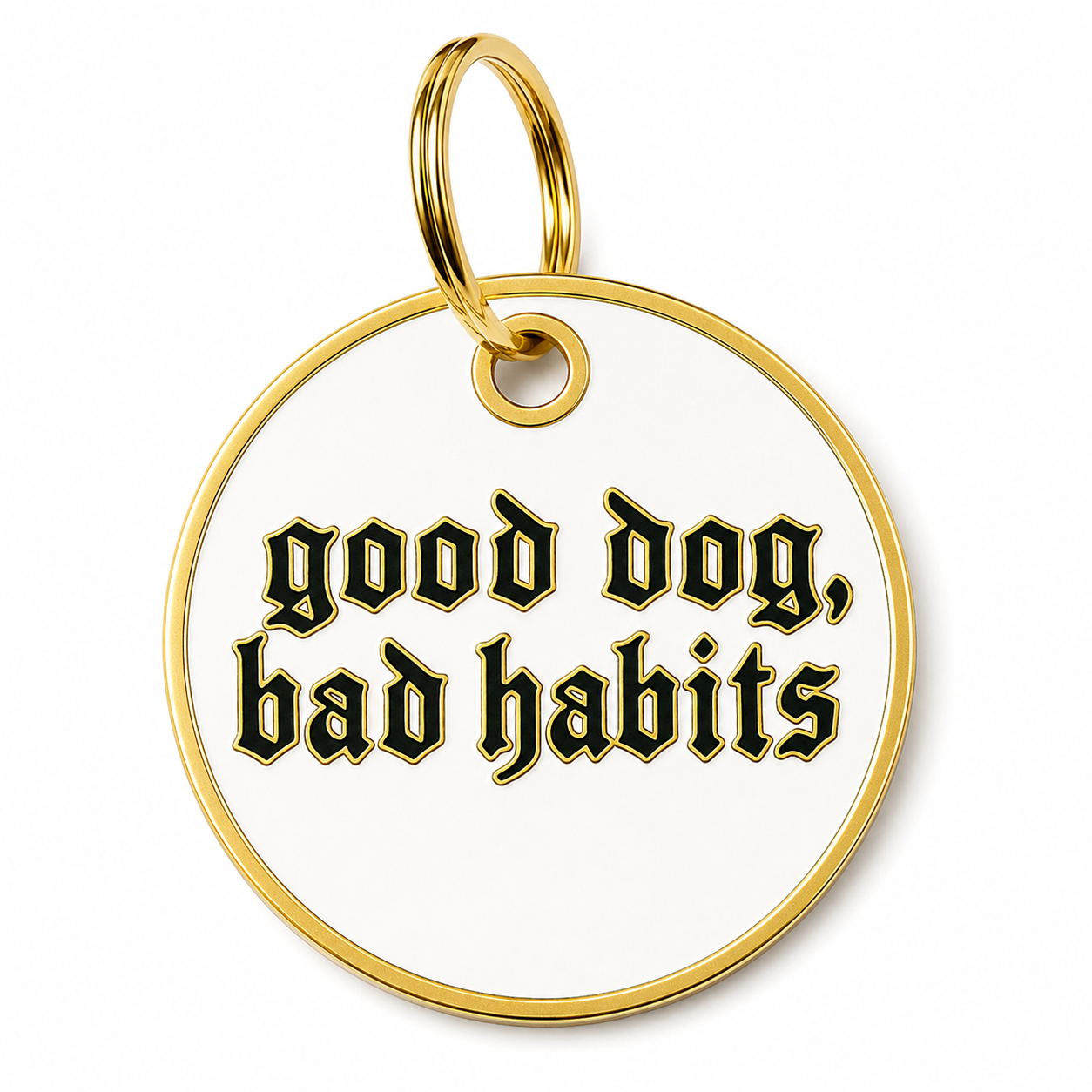 Good Dog, Bad Habits Tag