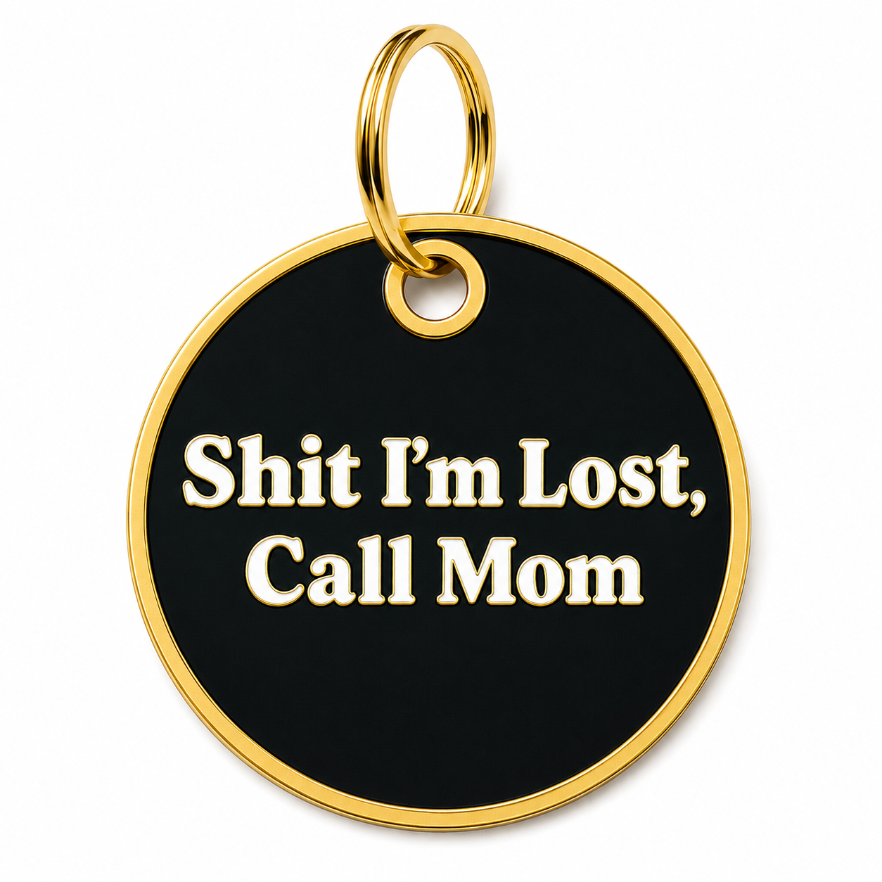 I'm Lost, Call Mom Tag