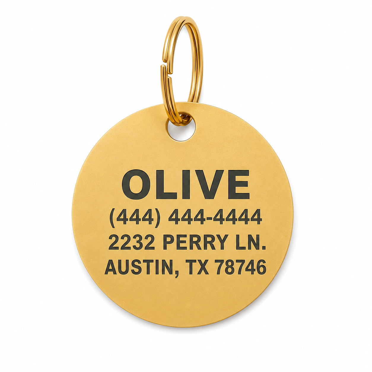 Olive You Tag