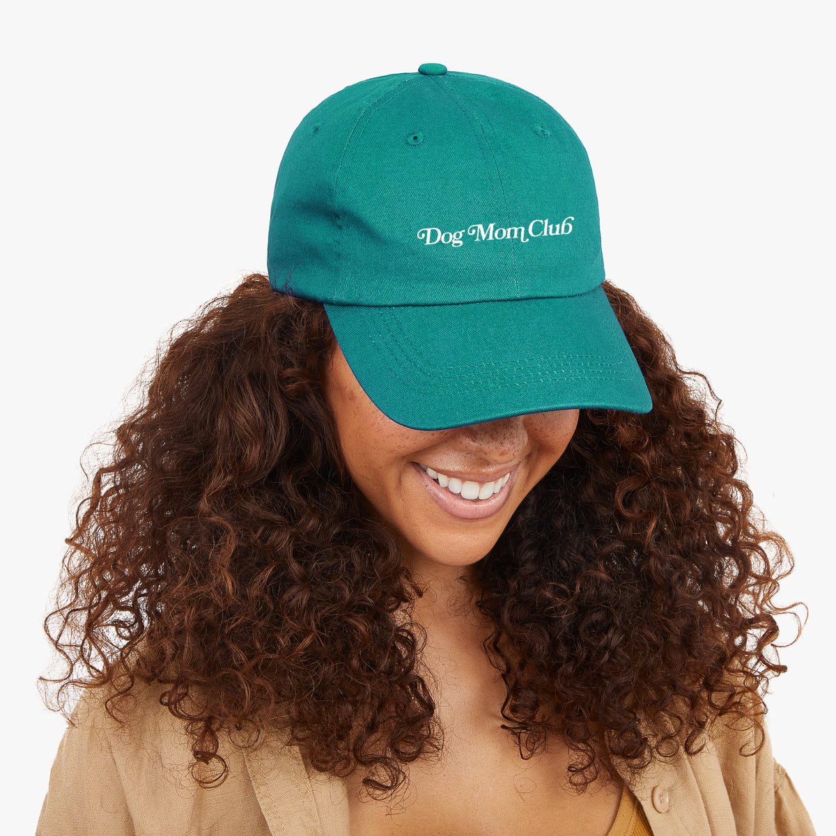 Dog Mom Club Hat - Green