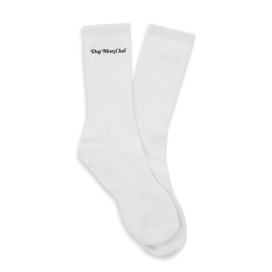 Load image into Gallery viewer, Dog Mom Club Socks - Black
