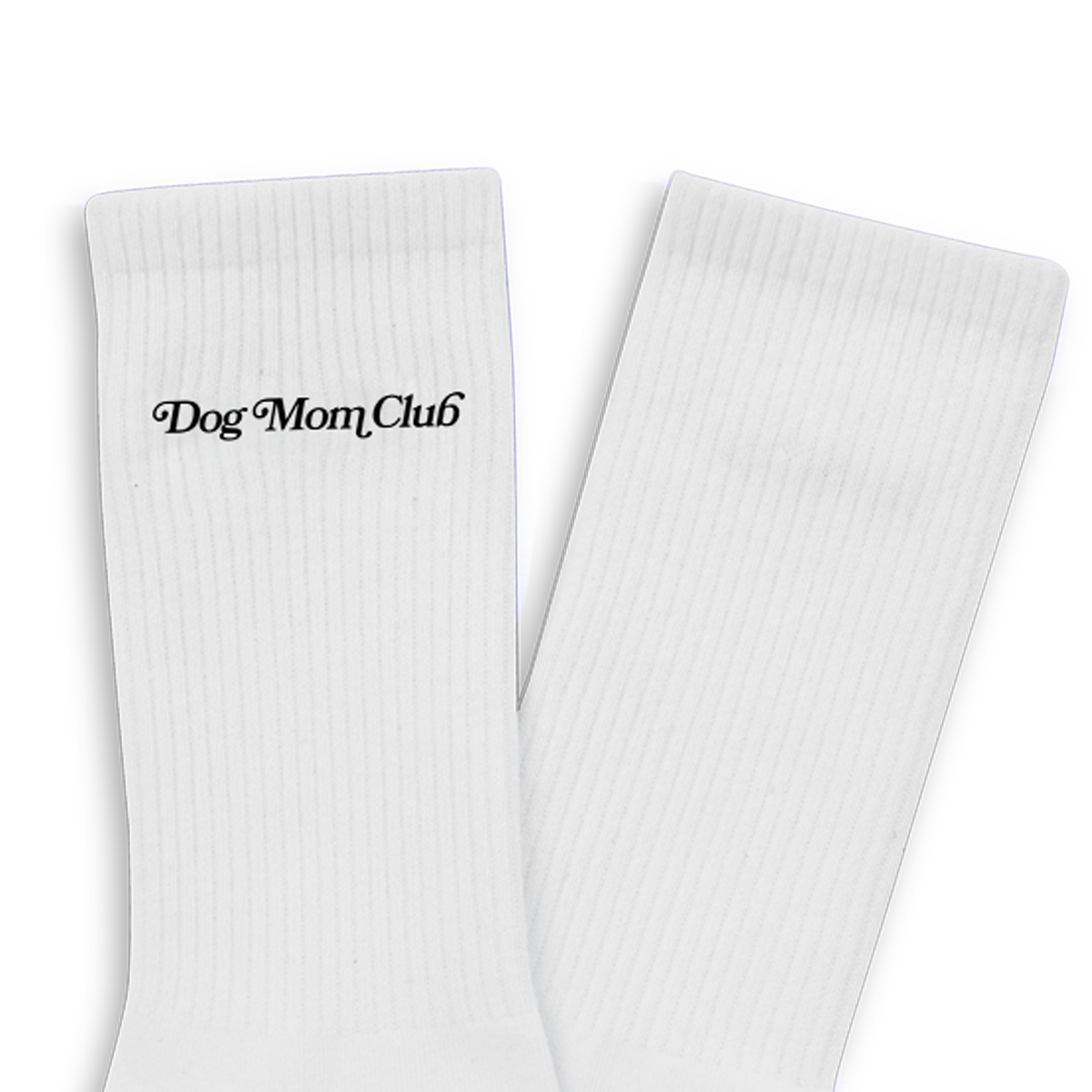 Dog Mom Club Socks - Black