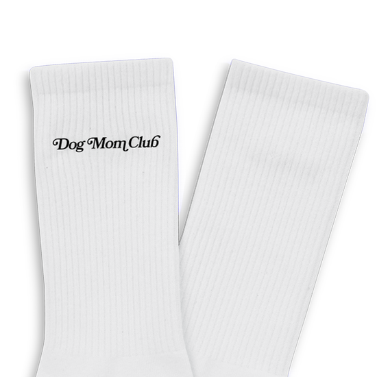 Dog Mom Club Socks - Black