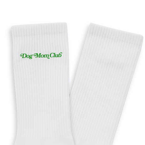Dog Mom Club Socks - Green