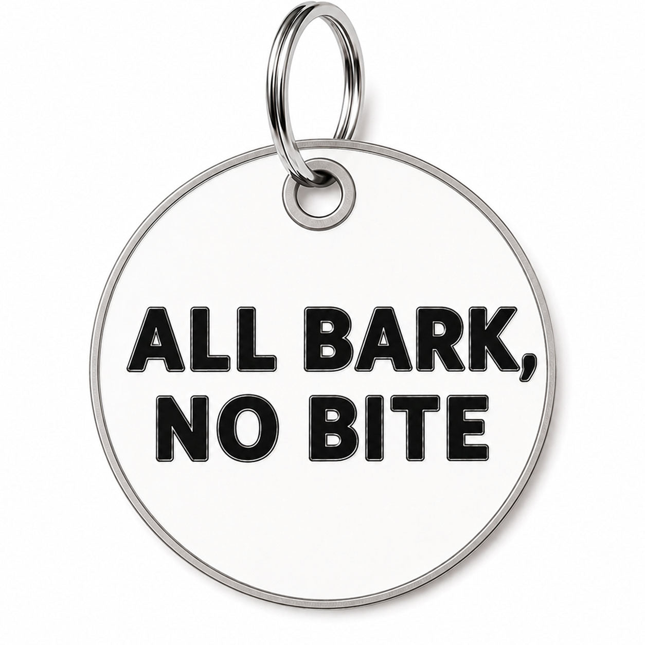 All Bark, No Bite Tag