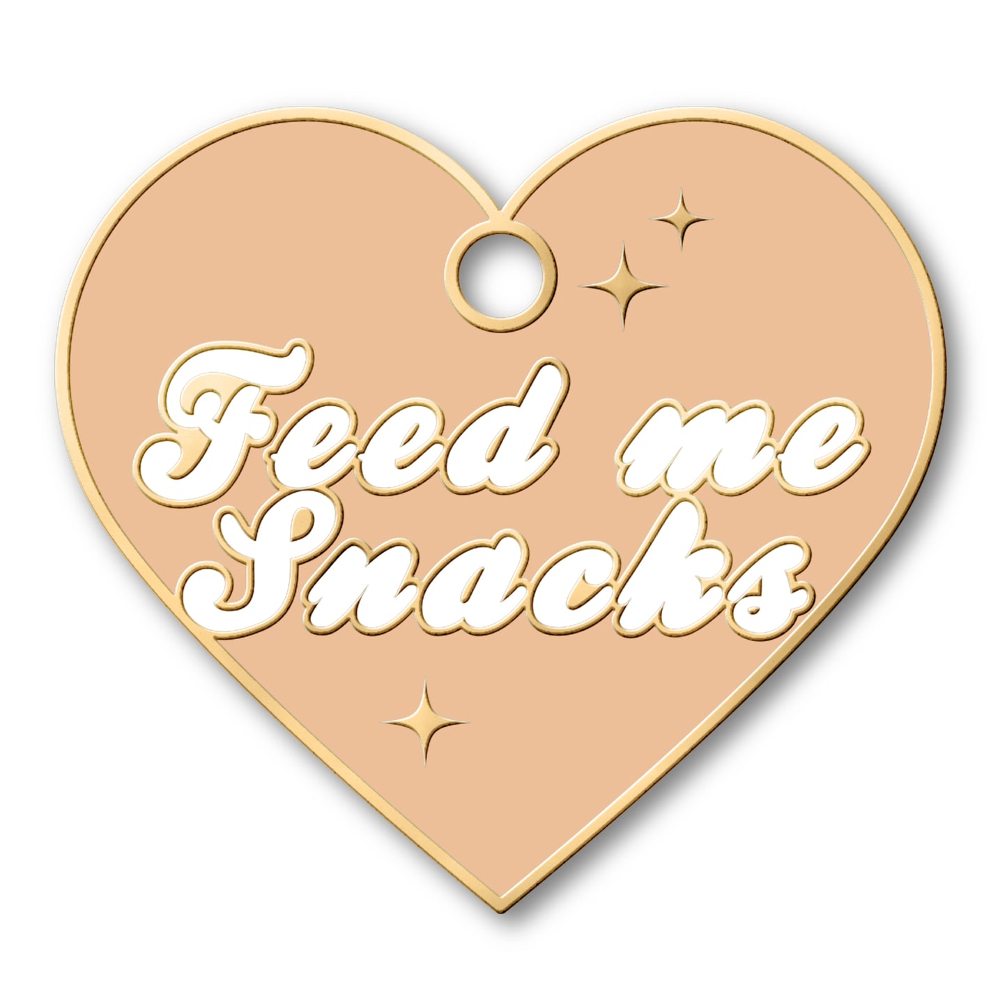 Feed Me Snacks Tag