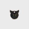 Little Devil Tag - black and silver enamel pet id tag  | trill paws