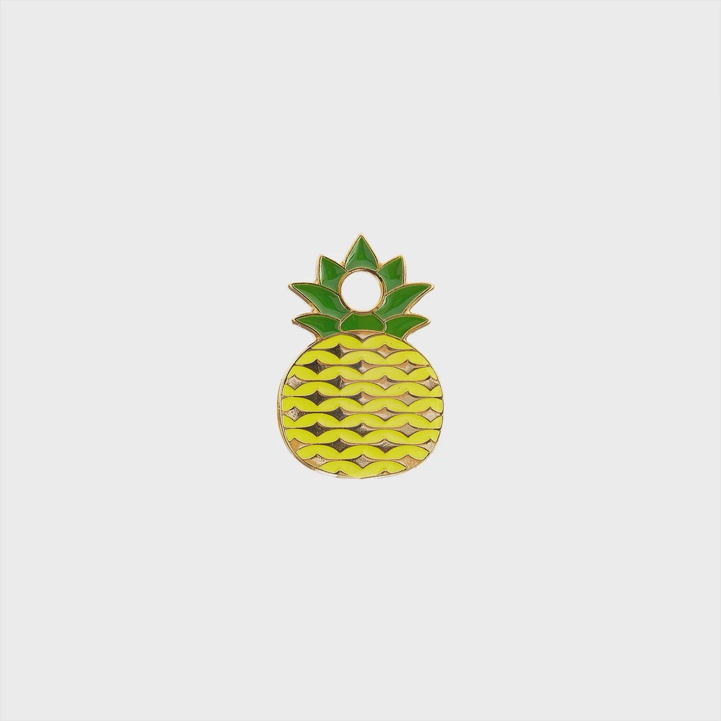 Pineapple shop dog tag