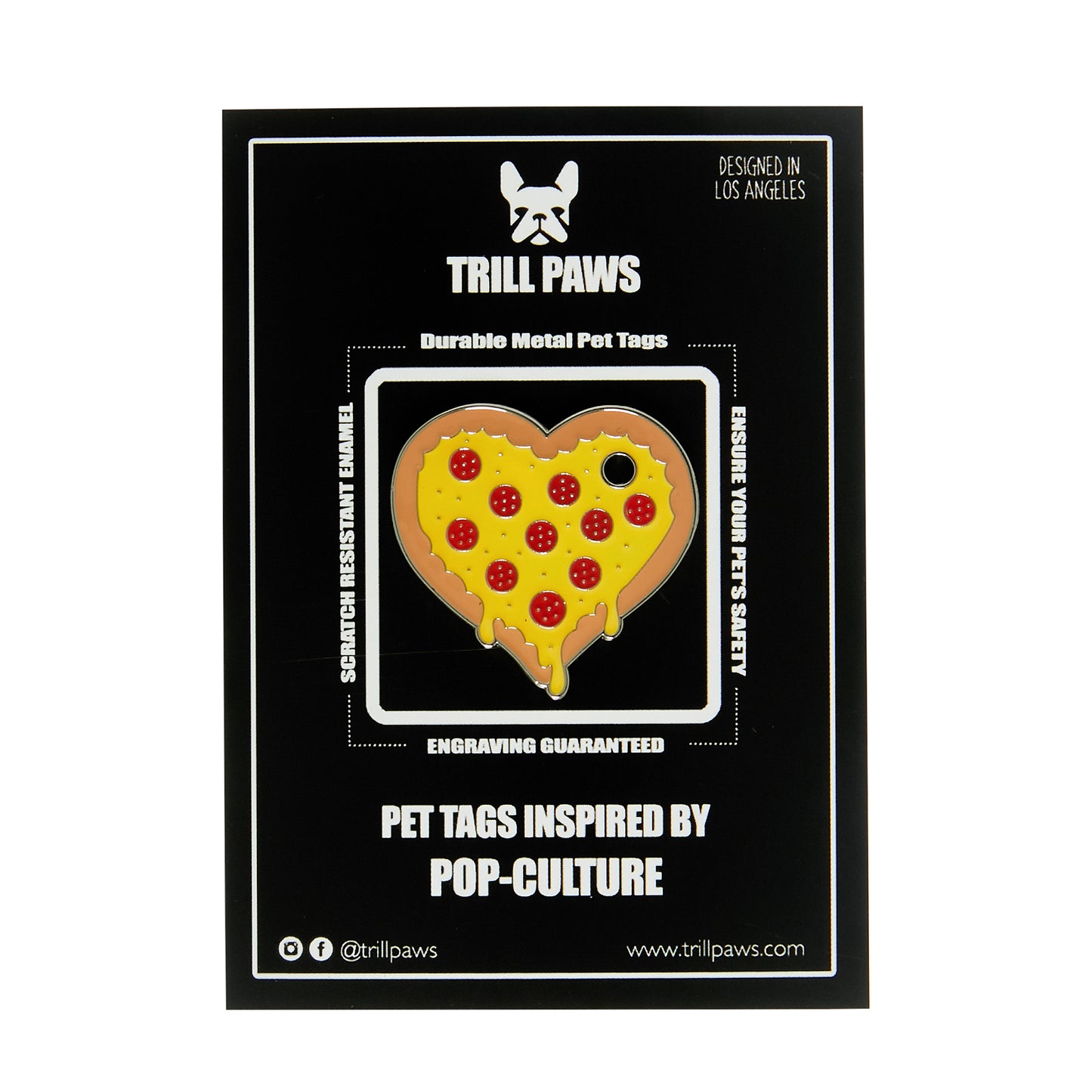 Heart Shaped Pet ID Tag