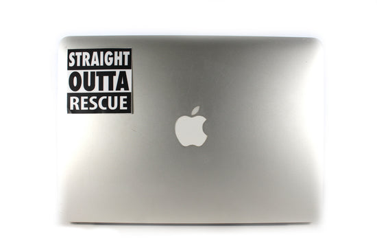 Straight Outta Rescue | Sticker